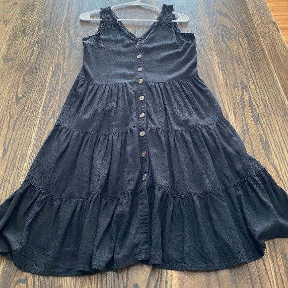 Next Black Tiered Dress - Picture 6 of 12